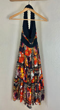 Load image into Gallery viewer, Vintage Jean Paul Gaultier Soleil Patchwork Mesh Backless Halter Maxi Dress XS Rare Y2K Small 0 2 4

