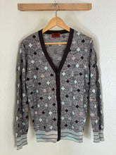 Load image into Gallery viewer, VTG Missoni Uomo Geometric Knit Cardigan Sweater Men's 46 Small Wool Rayon Italy
