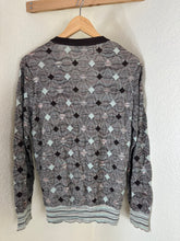 Load image into Gallery viewer, VTG Missoni Uomo Geometric Knit Cardigan Sweater Men's 46 Small Wool Rayon Italy

