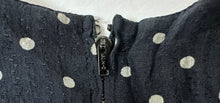 Load image into Gallery viewer, Archival Vintage 70s Chanel Creations Polka Dot Dress by Philippe Guibourge S Small 4 5 6
