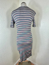 Load image into Gallery viewer, Vintage 90s Missoni Sport Multi-Stripe Knit Dress - Made in Italy - IT 46 US S M 4 6
