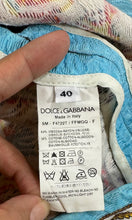 Load image into Gallery viewer, Dolce &amp; Gabbana Carretto Siciliano Print Embossed Jacquard Mini Skirt XS Small 2 4
