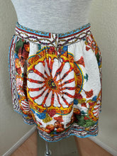 Load image into Gallery viewer, Dolce &amp; Gabbana Carretto Siciliano Print Embossed Jacquard Mini Skirt XS Small 2 4
