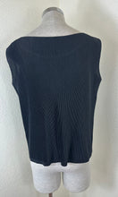 Load image into Gallery viewer, Archival Minimalist Pleats Please Issey Miyake Black Pleated Tank Top Small 3
