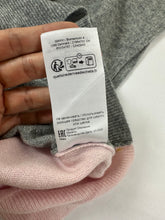 Load image into Gallery viewer, GANNI Cashmere Mix Sleeveless Polo Knit Vest Frost Gray Pink Size S XS 0 2 4 Butterfly
