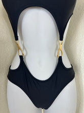 Load image into Gallery viewer, ARCHIVAL Tom Ford for Gucci 1998 Runway Cutout Swimsuit Bodysuit Black XS Small 0 2

