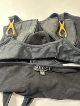 Load image into Gallery viewer, ARCHIVAL Tom Ford for Gucci 1998 Runway Cutout Swimsuit Bodysuit Black XS Small 0 2
