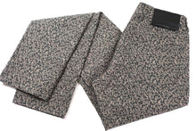 Load image into Gallery viewer, LANVIN Beige Black Green Cotton Linen Jeans Pants Midrise Bootcut 28 29 30 31
