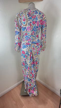Load and play video in Gallery viewer, Isabel Marant Galia Floral Paisley Ruched Silk Blend Lined Midi Dress Xs Small 38 4 6
