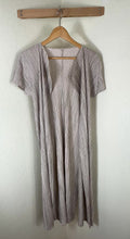 Load and play video in Gallery viewer, Archival Pleats Please Issey Miyake Textured Maxi Duster Cardigan Dress Small Size 2
