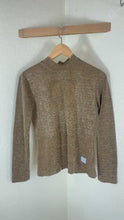 Load and play video in Gallery viewer, VINTAGE LATE 90s VERSACE JEANS COUTURE METALLIC TOP L/S Small 0 2 4
