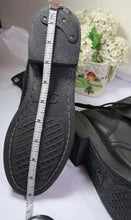 Load image into Gallery viewer, Chanel black Military Style Combat Laced Up Boots sz 37 7
