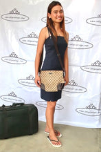 Load image into Gallery viewer, Vintage Louis VUITTON LV Green Taiga Leather Luggage Duffel Bag
