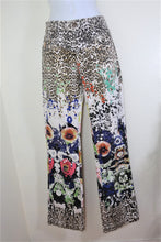 Load image into Gallery viewer, Vintage ROBERTO CAVALLI Floral Watercolor Hip Hop Cotton Pants Jeans S M 4 5 6 26 27

