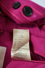 Load image into Gallery viewer, BURBERRY Fuchsia Pink Hoodie Toggle Wool Coat Jacket
