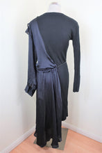 Load image into Gallery viewer, SACAI Black Long SLeeve Long Evening Formal Dress Tall S Small 4 5 6
