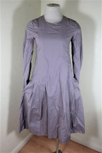 Load image into Gallery viewer, Vintage MARNI Old Rose Lilac Long SLeeve Lavander Cotton Dress 38 Small 2 3 4
